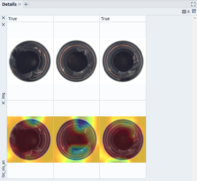 Fig. 4: Potential anomalies marked in a heatmap generated using explainability techniques. This helps the labelers make faster, more consistent decisions.